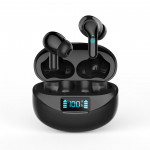 Bluetooth Ausinės Itin Ilgas Budėjimo Laikas I&scaron;manus Triuk&scaron;mo Slopinimas Skambučiai Muzika Įdedamos į Ausis Belaidės Ausinės juoda