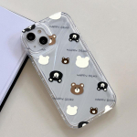 Mobiliojo telefono dėklai iPhone 11 13 XR 15 Pro Max 12 14 Pro Max dėklas iPhone 16 7 Plus 8 Plus XS Max 6 15 Plus Lazerio bangų ra&scaron;tas Apsaugantis nuo smūgių Vandeniui atsparus iPhone 6&6S gryna