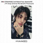 Stray Kids 3-iajame Pasauliniame ture dominuoja JYP Shop Online MD Benefit Photocard KPOP Hyunjin