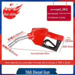 11A Automatinis savaime užsisandarinantis degalų pistoletas dyzelinui, benzinui ir metanoliui pilti 11A diesel self-sealing gun
