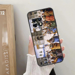 Renesanso meno dažų dėklas, skirtas OnePlus 12 11 9 10 Pro 9RT 10T 10R 12R OnePlus Nord 2 CE 3 Lite CE4 N10 N20 dangtelis OnePlus Nord 3