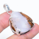 Boulder Chrysoprase Handmade 925 Sterling Silver Pendant 1.62 o3z75