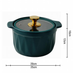 Modernus paprastas matinis glazūruotas keraminis tro&scaron;kintuvas - atsparus auk&scaron;tai temperatūrai, kūrybingas tro&scaron;kinimo puodas