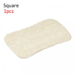 Valymo natūrali lufa mikropluo&scaron;to kempinė indų plovimo audinys Puodo dubenėlio &scaron;epetys Valymo kempinė 1pcs-square