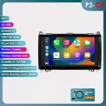HIzpo 9 Android 13 Wireless Carplay for Mercedes Benz B200 W245 W639 W906 Sprinter Navi GPS 2 Din Car Radio Multimedia Player RDS DSP Bluetooth SWC P2CP 4Core 2G 32G