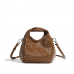 2025 Nauja Auk&scaron;tos Klasės Vir&scaron;utinio Sluoksnio Odinė Premium Jausmo Vienos Peties Kryžminė Rankinė Moterims Didelės Talpos Universalus Komuterinis Retro Stiliaus 23x12x18cm juoda