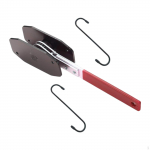 Stabdžių suportų suspaudimo įrankis automobiliams su laipsnių reketiniu mechanizmu mėlyna