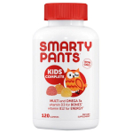 Smarty Pants Vitaminai Vaikams Pilnas Multivitaminas + Omega 3 Gumos, 120 tablečių, 1 vnt.