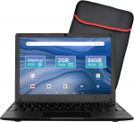 10,1 colio ne&scaron;iojamas kompiuteris su keturių branduolių procesoriumi, &bdquo;Android 12&ldquo;, 2 GB RAM ir 64 GB ROM, integruota kamera, &bdquo;WiFi&ldquo;, USB sąsaja, &bdquo;Tpye-C&ldquo; įkrovimas mokymuisi ir pramogoms. 10.1 inch juoda