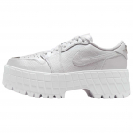 Air Jordan 1 Low Brooklyn White Metallic Silver Moteri&scaron;ki kedai HF3184-100 41