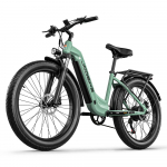 JOOBIKE JOO1 Kalnų elektrinis dviratis suaugusiems 48V17.5AH baterija 1000W variklis Elektrinis dviratis 26 colių bekelės padangos Miesto eismas e-Dviratis