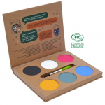 Palette maquillage - GRIM TOUT - Wow - 6 couleurs BIO - Naturel - Assortiment įvairiaspalvis