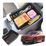 RUIYA Honda New Vezel RV Centrinės konsolės dėžutė Priedų dėklas New Vezel Konsolės dėklas raudona