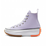 Converse Run Star Hike Sintetinės odos Madingos Patogios Auk&scaron;tos platformos Espadrilės Unisex Violetinės 36 gray