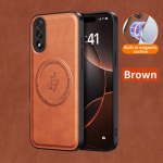 PU odos belaidžio įkrovimo magnetinis dėklas OnePlus Nord 5 Nord5 5G Fusion apsauginis dangtelis kietas galinis apvalkalas Coque OnePlus Nord 5