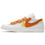 sacai x Nike Blazer Low Magma Orange Unisex sportbačiai Balti DD1877-100 44.5