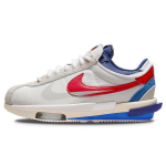 sacai x Nike Zoom Cortez SP OG Unisex sportbačiai Balti Varsity-Raudoni Varsity-Karali&scaron;ki DQ0581-100 44.5