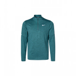 Nike Dri-Fit Element pusiau užsegamas ilgomis rankovėmis margintas mar&scaron;kinėlis vyrams Vir&scaron;utiniai drabužiai Blukusios eglės žalios spalvos DD4757-309 XXL