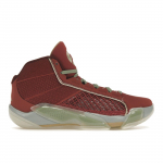 Air Jordan 38 Drakono metai Vyri&scaron;ki sportbačiai Raudoncedris Metalinis auksas Grūdeliai FQ8894-600 44.5