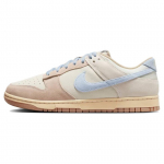 Nike Dunk Low Sanddrift Armory Blue Vyri&scaron;ki sportbačiai Rudo kokoso pieno &scaron;viesiai mėlynos spalvos HF0106-100 42.5