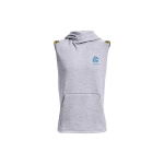 Under Armour Curry serijos Fleece Laisvalaikio Treniruočių Sporto Bėgimo Berankovis Gobtuvas Vyri&scaron;ki Vir&scaron;utiniai Drabužiai Pilka 1366637-011 M