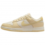 Nike Dunk Low Muslin Team Gold Moteri&scaron;ki sportbačiai Geltoni &Scaron;viesiai dramblio kaulo spalvos Lazeriniai oranžiniai FZ2552-100 40