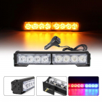 LED Stroboskopinė Įspėjamoji Lempa Sunkvežimių ir Sunkvežimių Stogams - Pilotas, Gelbėjimo ir Žaibo Stroboskopinė Juosta All White