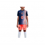 Nike Vaikams Greitai Džiūstantis Mar&scaron;kinėliai Academy Pro Trečiasis Dri-FIT Serija Barcelona Prie&scaron; Varžybas Futbolas Patogūs Trumpomis Rankovėmis Vaikų Vir&scaron;utiniai Drabužiai HM4185-411 S