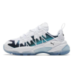 Puma Lqdcell Omega vaivoryk&scaron;tiniai žemi sportiniai bateliai Unisex kedai Balti 371463-02 42.5