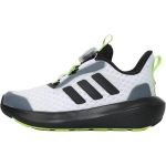Adidas Fortarun 3.0 Boa Lengvi Patvarūs Žemi Bėgimo Bateliai Vaikams Sportbačiai Balti Juodi JP5804 32