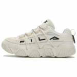 Fila stilingi, patogūs sportiniai minimalistiniai žemo pado retro stiliaus krep&scaron;inio bateliai moterims, balti ir juodi, T12W333201FWA 35.5