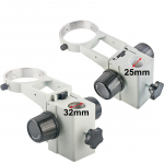 Stereomikroskopo fokusavimo laikiklis su 76 mm objektyvo anga ir 32 mm stovo kiaurymės skersmeniu KP-A3-1 (32mm)