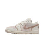 Air Jordan 1 Low Hemp Moteri&scaron;ki sportbačiai Kreminis &Scaron;viesiai-Medžio Rudo-Rudos Spalvos Sail HV4268-120 38