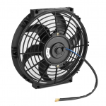 10 colių elektrinis radiatoriaus plonas ventiliatorius stumiamas traukiamas 12V su montavimo priedais