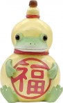Daikai Kopo Sėkmės Talismanas Moliūgas Varlė x x cm 73719 Žalias 3.1 3.4 5.1