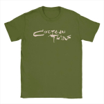 Vyri&scaron;ki mar&scaron;kinėliai Cocteau Twins Cool 100% medvilnės mar&scaron;kinėliai trumpomis rankovėmis mar&scaron;kinėliai apvalia i&scaron;kirpte drabužiai suaugusiems XXXXXL