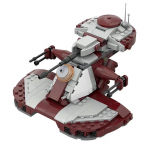 TX-130T AAT Okupantas Karinis minifigūra Kosminė Respublika Kovinis Tankas &Scaron;arvuotas Transporteris &Scaron;arvuotas Tankas Stalo Ornamentas PDF Manual