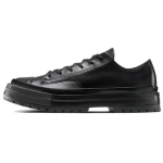 Converse Chuck 70 žemi odiniai unisex sportbačiai juodi A14188C 37.5