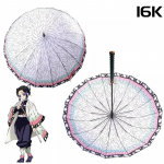 Demon Slayer Katana Skėtis Kardas UV Apsauga Juodas Anime Shinobu Ninzijos Peilis Samurajaus &Scaron;abla Tikras Dydis Japonijos Katana Skėtis IRON&16K