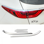 Skirta Kia Sportage QL 2015- ABS chromuotas automobilio galinis žibintas antakių vokų apdailos dangtelio puo&scaron;ybos formavimas Chrome