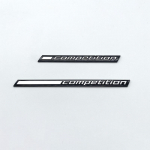 3D ABS Automobilio bagažinės emblema COMPETITION Juostelė pabraukta emblema BMW M2 M3 M4 M5 M6 M8 X2M X3M X4M X5M X6M X7M Ženkleliai Lipdukas COMPETITION(13cm)