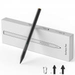 Stylus ra&scaron;iklis Microsoft Surface 4096 slėgio jautrumo trintukas &scaron;oninis mygtukas Suderinamas su Surface Pro 11/10/9/8/7/7+/6/5 juoda