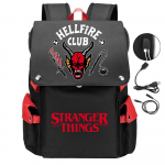 Stranger Things Studentų kuprinė, kelioninė kuprinė KTB 48*34*21cm