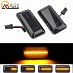 LED &scaron;oninis posūkių rodiklis, skirtas VW Golf 2 3 Passat B3 Vento Jetta Seat Ibiza 2 Cordoba, bėgantis vandens posūkių žibintas