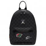 Jordan Monogram 10L Austas raidžių ra&scaron;tas Poliesterio Mini kuprinė Unisex kuprinė Juoda IQ3201-010 Black