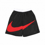Nike Dri-Fit Didelis Kabliuko Logotipas Laisvo Kirpimo Sportiniai &Scaron;ortai Vyri&scaron;ki Juodi M