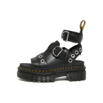 Dr. Martens Ricki HDW Madingi Metalinio Sagtuko Romėni&scaron;ki Basutės Moteri&scaron;kos Basutės Juodos 27401001 36