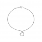 Tiffany & Co. Elsa Peretti &Scaron;irdelė 925 Sidabro Apyrankė Moteri&scaron;ka apyrankė 23318768 Box