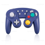 Bluetooth suderinamas Gamecube valdiklis, skirtas NS Switch 2/Switch konsolei, Gamepad, skirtas Steam/Android/PC, vairalazdė su Turbo funkcija