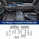 TPU Apsauginė Plėvelė Automobilio Interjerui Mazda 3 BP M3 Axela 2019 2020 2026 2026 2026 2026 2026 I&scaron; anksto Supjaustyta Plėvelė Skaidrus Dangtelis